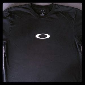 Black Oakley shirt